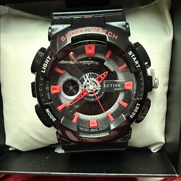 Invicta Other - NWT Invicta Activa Black and Red Men's Sport Watch